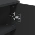 Mueble de baño de esquina con espejo negro 30x24x60