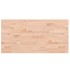 Tablero rectangular de madera maciza de haya 100x50x2,5
