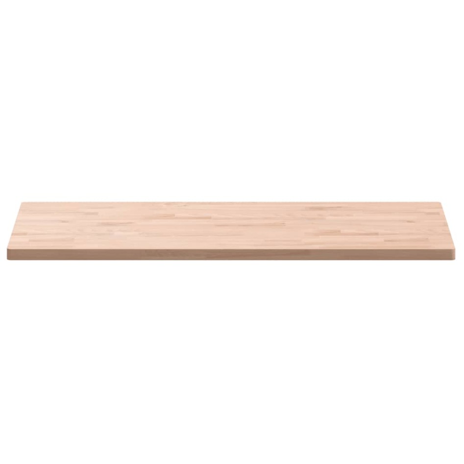 Tablero rectangular de madera maciza de haya 100x50x2,5
