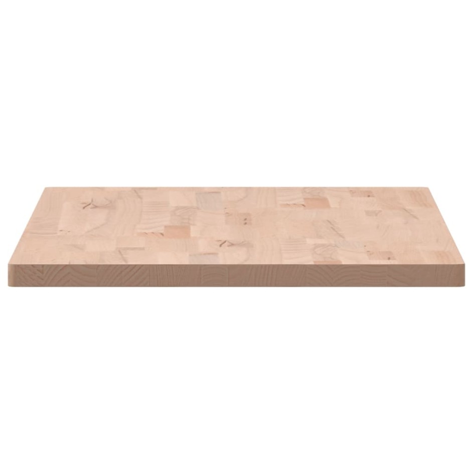 Tablero rectangular de madera maciza de haya 100x50x2,5
