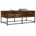 Mesa de centro madera de ingeniería roble ahumado 100x51x40