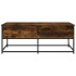 Mesa de centro madera de ingeniería roble ahumado 100x51x40