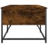 Mesa de centro madera de ingeniería roble ahumado 100x51x40