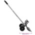 Pala de nieve con mango extensible lámina de acero negro 66