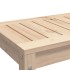 Banco de jardín madera maciza de pino 82,5x35x45