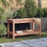 Banco de jardín madera maciza de abeto Douglas 82,5x35x45