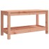 Banco de jardín madera maciza de abeto Douglas 82,5x35x45