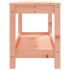 Banco de jardín madera maciza de abeto Douglas 82,5x35x45