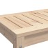 Banco de jardín de madera maciza de pino 108x35x45
