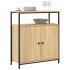 Aparador de madera de ingeniería roble Sonoma 70x30x80