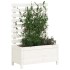 Jardinera estantería madera maciza pino blanco 79x39,5x114