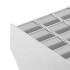 Peldaño de rejilla acero galvanizado 100x24x7