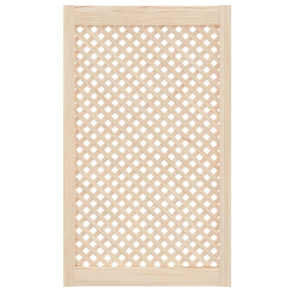 Puertas de armario entramado 2 uds madera pino 59,5x99