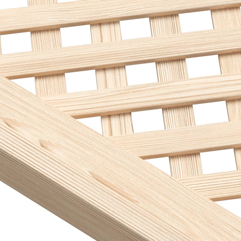 Puertas de armario entramado 2 uds madera pino 59,5x99