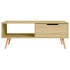 Mesa de centro madera de ingeniería roble Sonoma 100x49,5x43