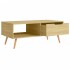 Mesa de centro madera de ingeniería roble Sonoma 100x49,5x43