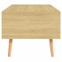 Mesa de centro madera de ingeniería roble Sonoma 100x49,5x43