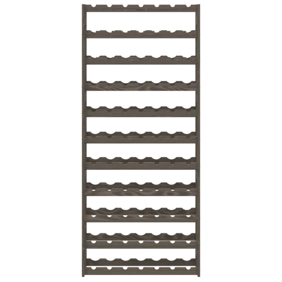 Botellero para 77 botellas madera maciza de pino