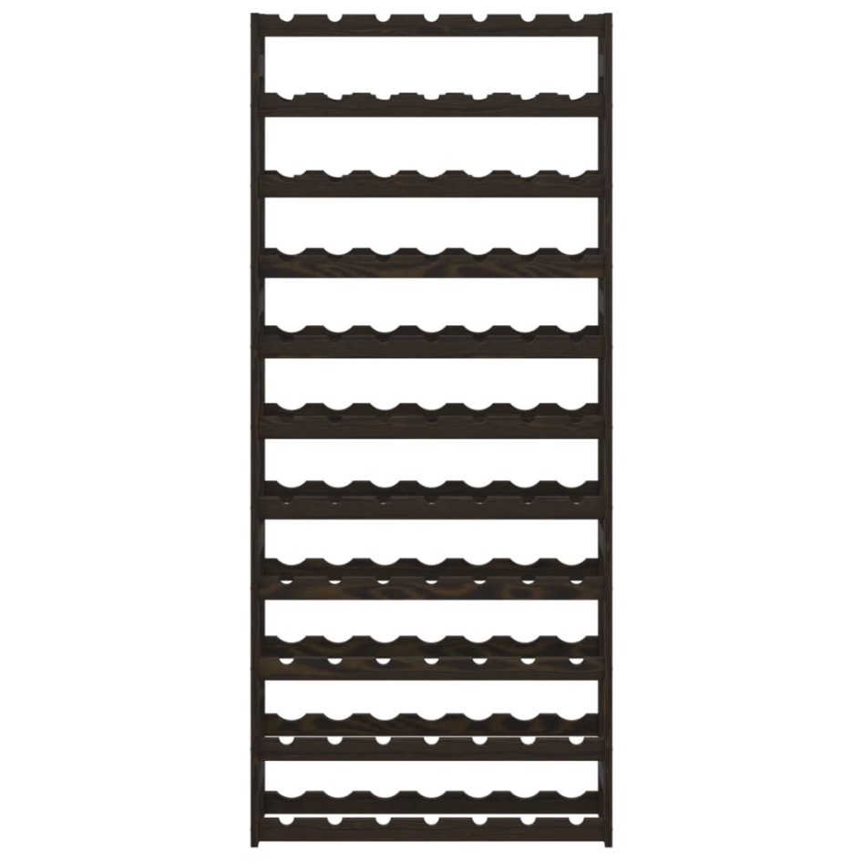 Botellero para 77 botellas madera maciza de pino