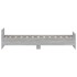 Estructura de cama madera de ingeniería Sonoma gris 75x190