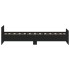 Estructura de cama madera de ingeniería negra 75x190