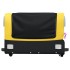 Remolque para bicicleta hierro negro y amarillo 45