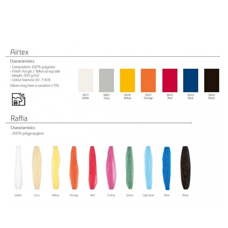 Tahiti Duo Sombrilla Ø300