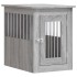Jaula para perros madera de ingeniería gris Sonoma 45x62x59