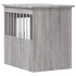 Jaula para perros madera de ingeniería gris Sonoma 45x62x59