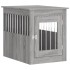 Jaula para perros madera de ingeniería gris Sonoma 55x75x65