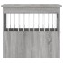 Jaula para perros madera de ingeniería gris Sonoma 55x75x65