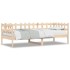 Sofá cama sin colchón madera maciza de pino 90x200