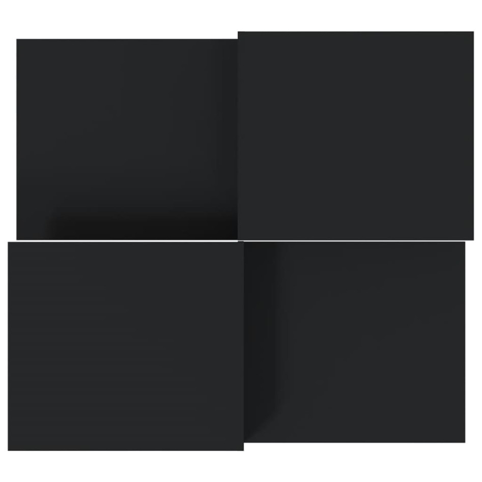 Mesas de centro 2 uds madera contrachapada