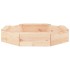 Arenero con asientos octógono madera maciza de