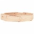 Arenero con asientos octógono madera maciza de