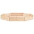 Arenero con asientos octógono madera maciza de