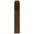 Cabecero LED madera ingeniería roble marrón 120x18,5x103,5