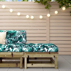 Taburete de jardín madera de pino