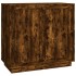 Aparador madera contrachapada color roble ahumado 80x34x75