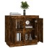 Aparador madera contrachapada color roble ahumado 80x34x75