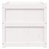 Jardinera madera maciza de pino blanco 60x60x60