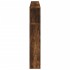 Cabecero LED madera ingeniería roble ahumado 180x18,5x103,5