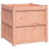 Jardinera madera maciza de abeto Douglas 60x60x60