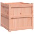 Jardinera madera maciza de abeto Douglas 60x60x60