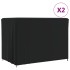 Cubiertas columpio jardín 2 uds tela Oxford 420D 220x150x150
