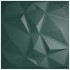 Paneles de pared 24 uds XPS diamante verde 50x50 cm 6
