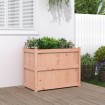 Jardinera madera maciza de abeto Douglas 90x50x70 cm