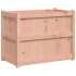 Jardinera madera maciza de abeto Douglas 90x50x70