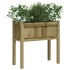 Jardineras con patas 2 uds madera de pino