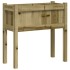 Jardineras con patas 2 uds madera de pino